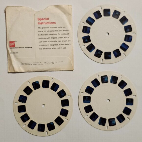 VINTAGE View Master Reels Scenes from Montreal x 3 - Picture 2 of 5